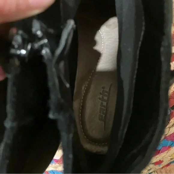 Earth Jordan black leather  ankle boots - Picture 5 of 8